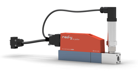 帶有集成(cheng)Flow Measurement red-y智能壓力(li)控制器GSP的(de)數字壓力(li)控制器